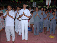 Deaf & Dumb-Blind Students attended Sphoorthi Guru